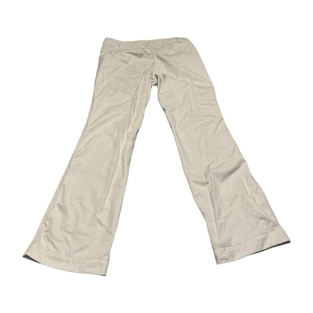 Old Navy Maternity Dress Pant Women's XS Ivory Cotton Low-Rise Flare Leg Formal - Picture 3 of 9